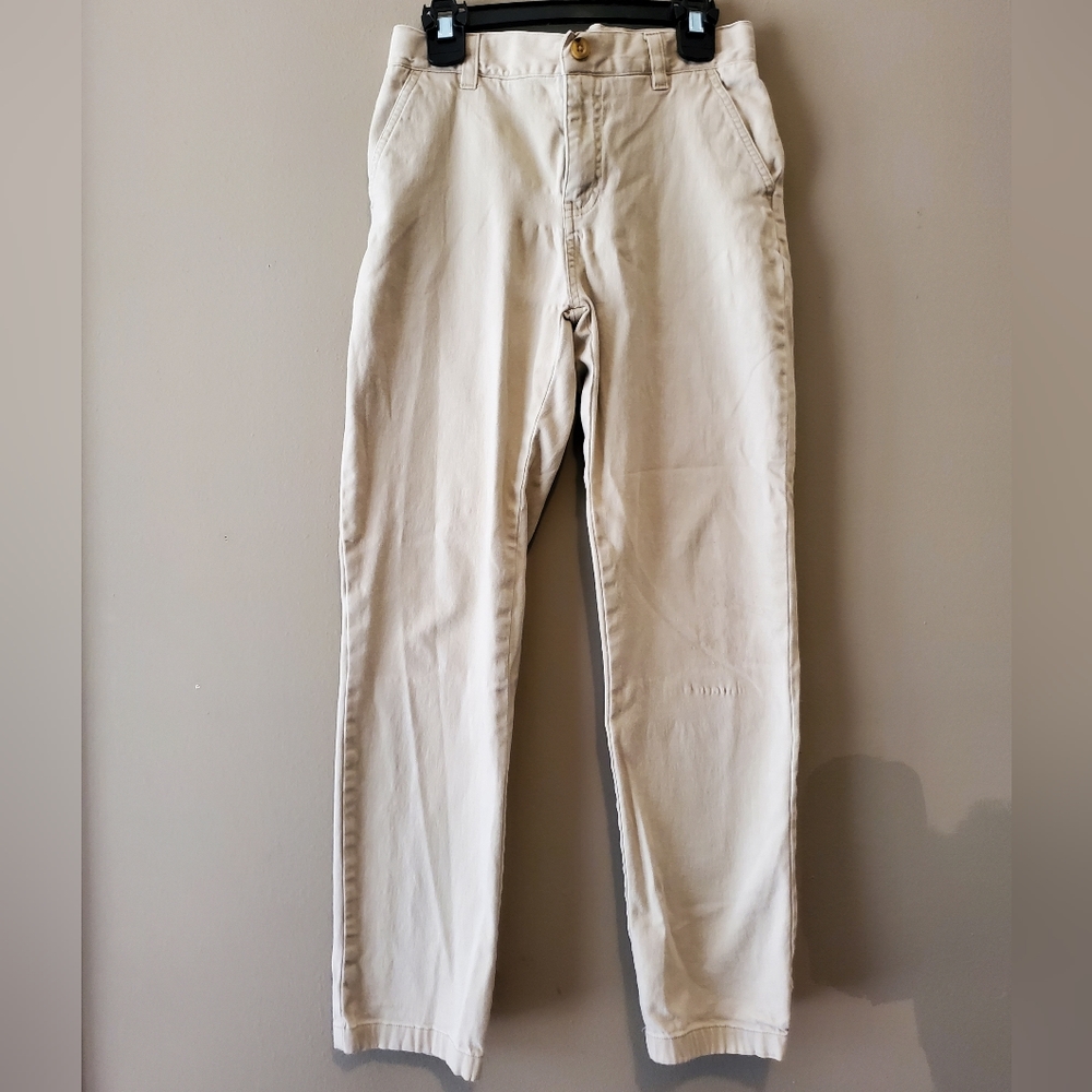 Girls Size 14 Khaki Straight Leg Pants by French Toast